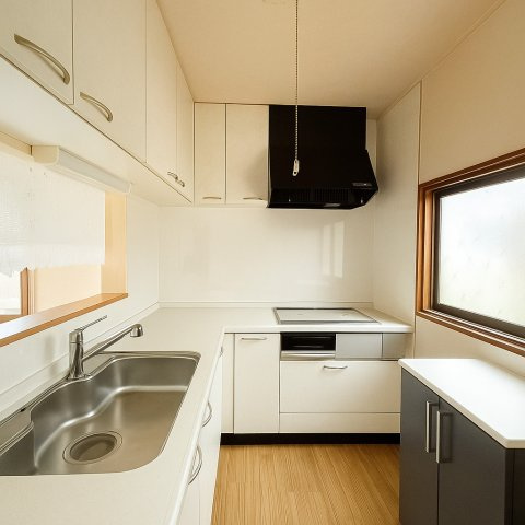 きれいなキッチンです