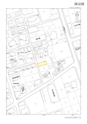 【高山市冬頭町の土地の間取り】