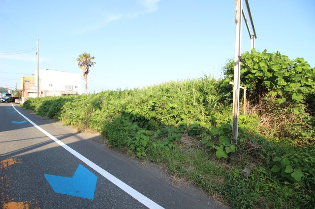 現状更地の状態です。現状渡しとなりますので、雑草の除去、地盤調査・地盤改良工事等が必要な場合は、買主様のご負担となりますので、ご了承ください。