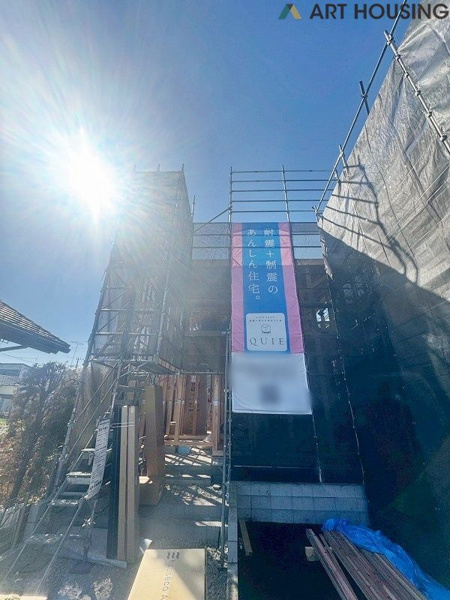 【中央区宮下本町　新築一戸建て　3号棟の外観】