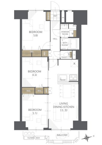 間取り：313004610206