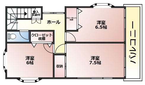 2F　2026年6月中旬頃リフォーム完了予定！　(クロス交換、キッチン・トイレ・洗面交換など)