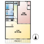 日商岩井菫橋ハイツの間取り