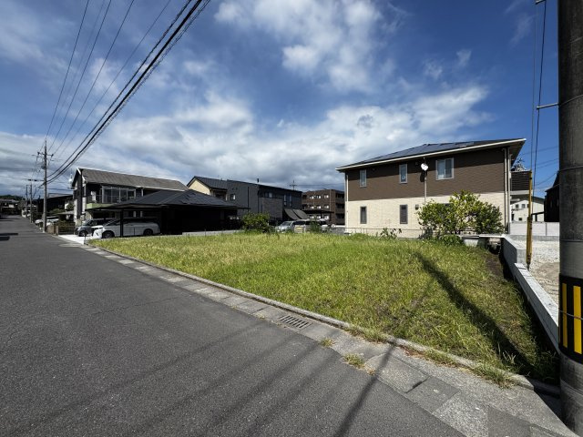 間口：21.46ｍ（谷山第二地区　出来形確認測量図）