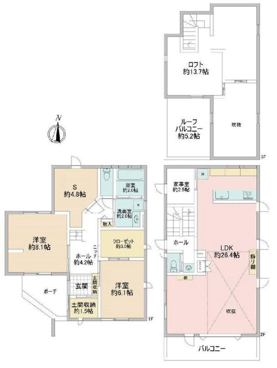 間取り：313004778244