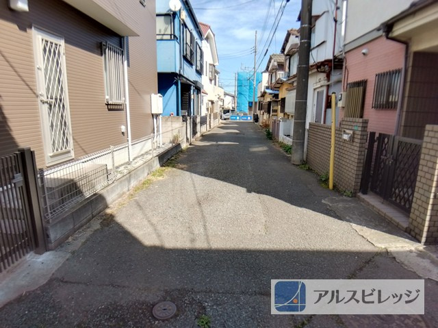 前面道路の様子です（2026年2月撮影）