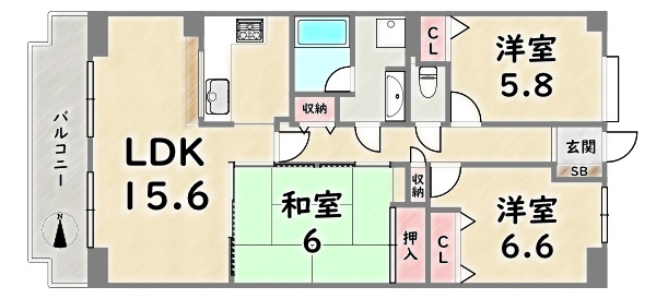 間取り：326000270105