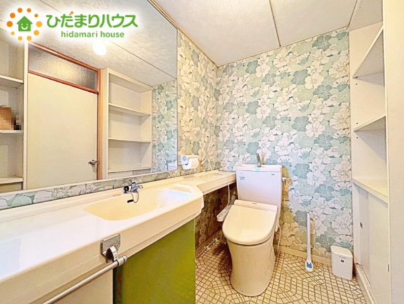 2階のトイレは待ち時間を減らしたり、夜間の移動の手間を省いたりすることができます。