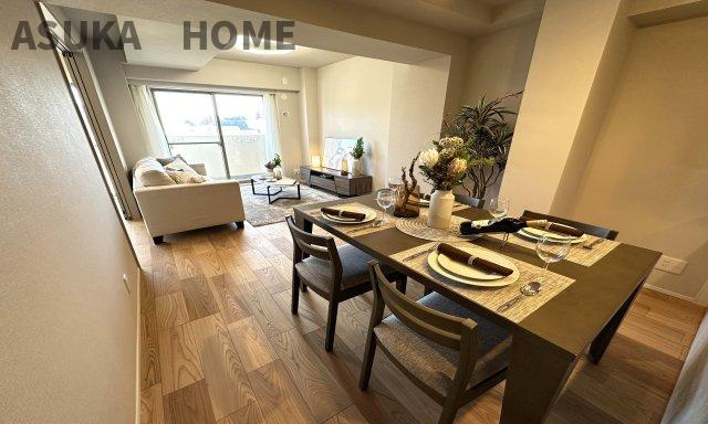 ご家族の時間を長く過ごすリビング。現地でしかわかない情報もあるので是非一度ご見学下さい。