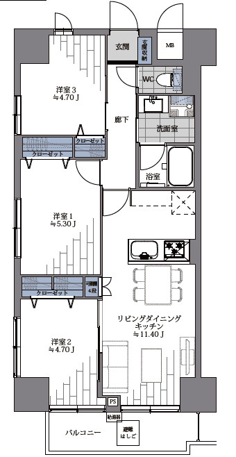間取り：313004836725