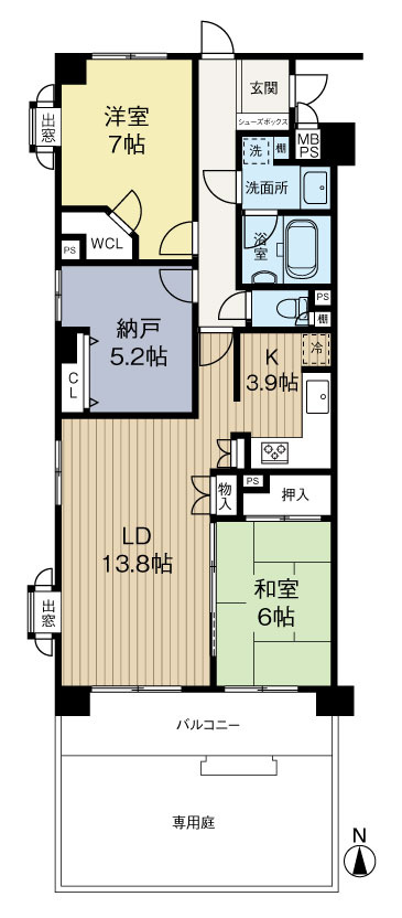 間取り：328000692395