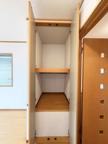 LDKの収納も欠かせません！