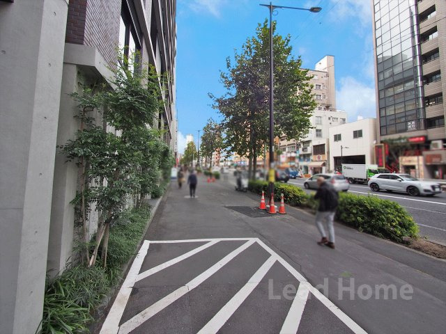 前面歩道部分