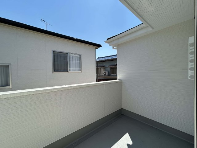 用途多様なバルコニーです。