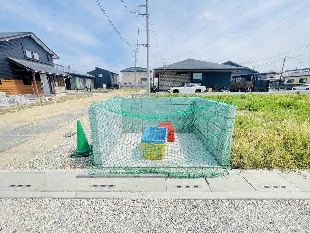 本分譲地(10区画)専用のゴミ置場です！