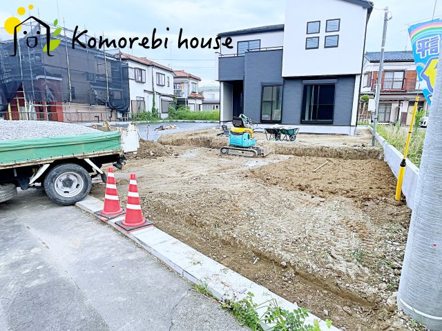 駐車場に車を止められます