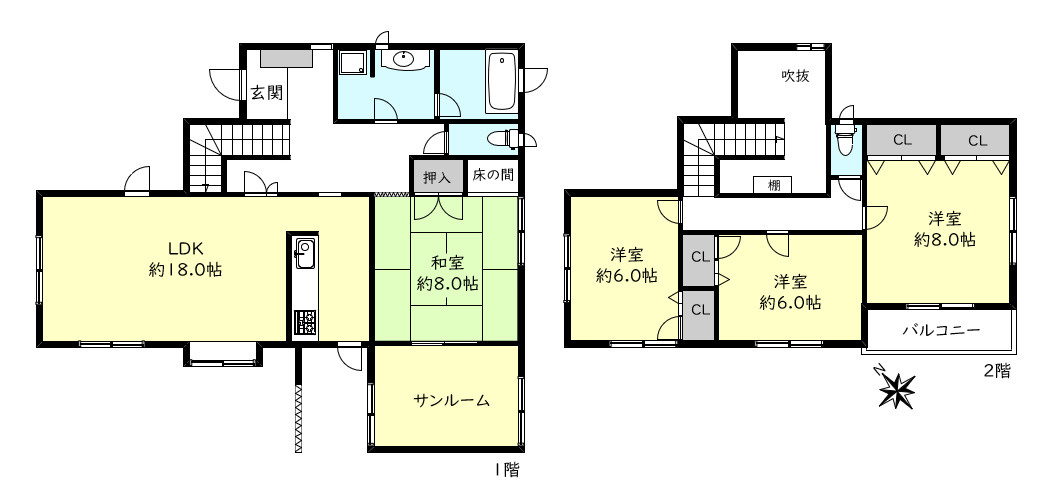 間取り：328000684736