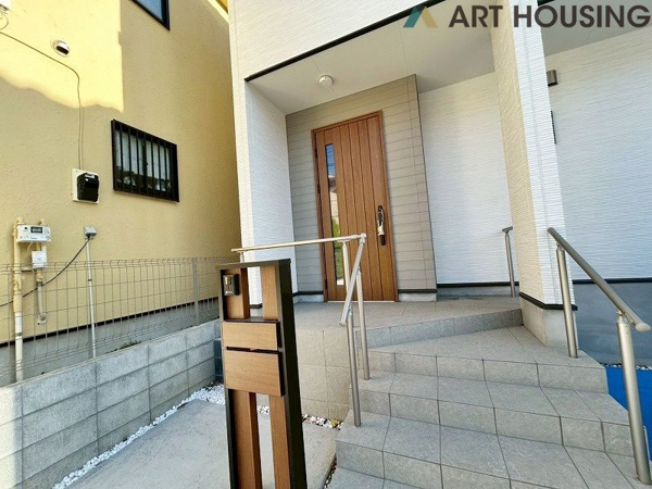 【町田市鶴川４丁目　新築一戸建て　3号棟の外観】