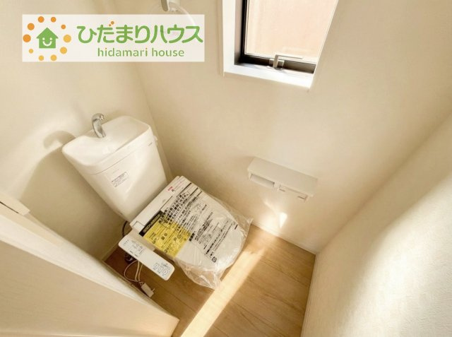 トイレは1F、2F共に完備！取り合いになることがありませんね(^^)/
