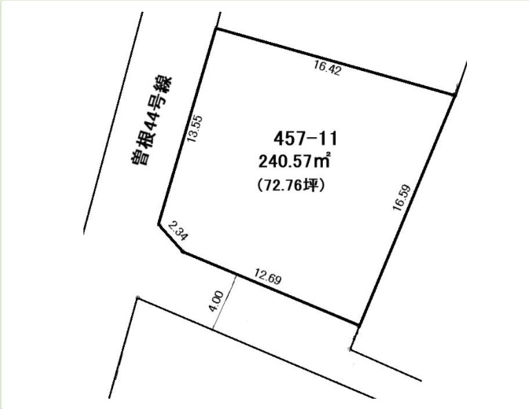 区画図：328000525887