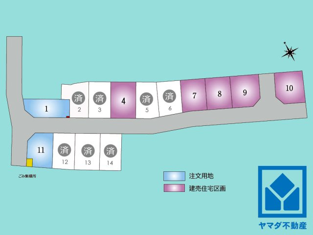 区画図