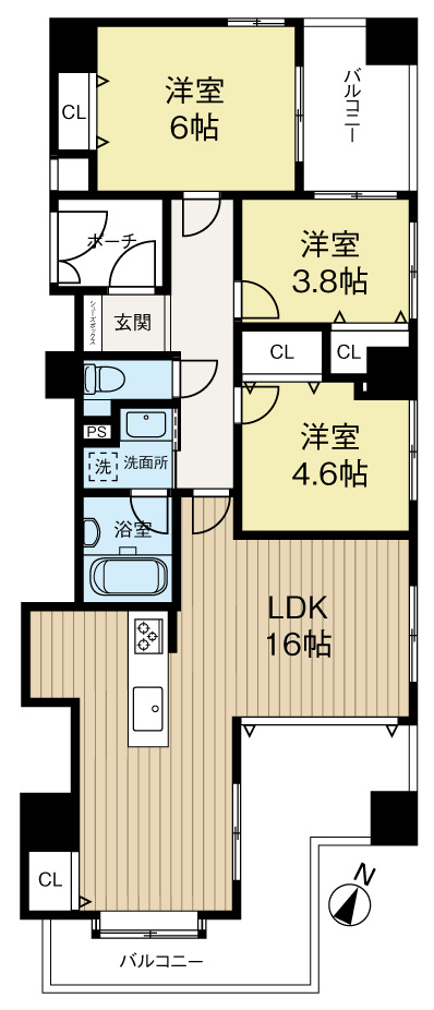 間取り：328000623118