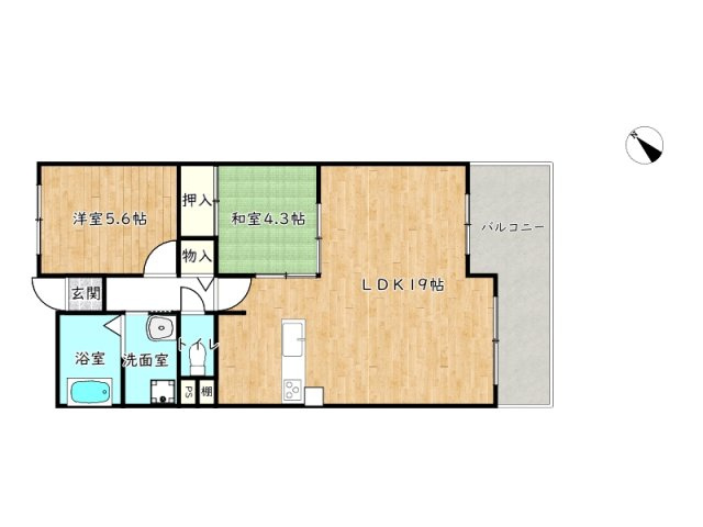 間取り：328000607396