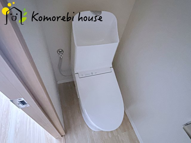 ゆったりとした空間のトイレです