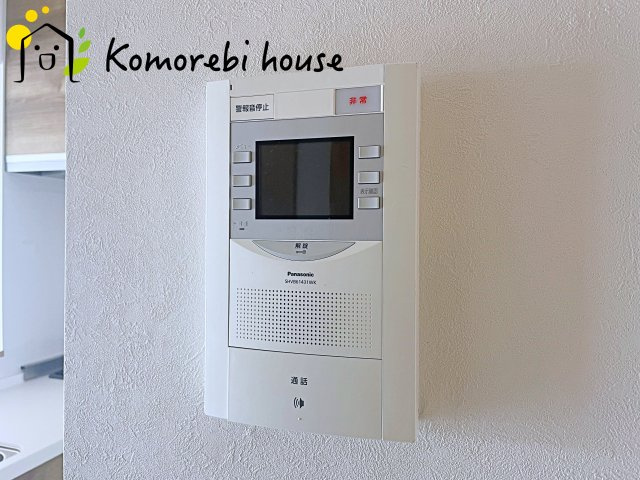 モニター付インターホンです