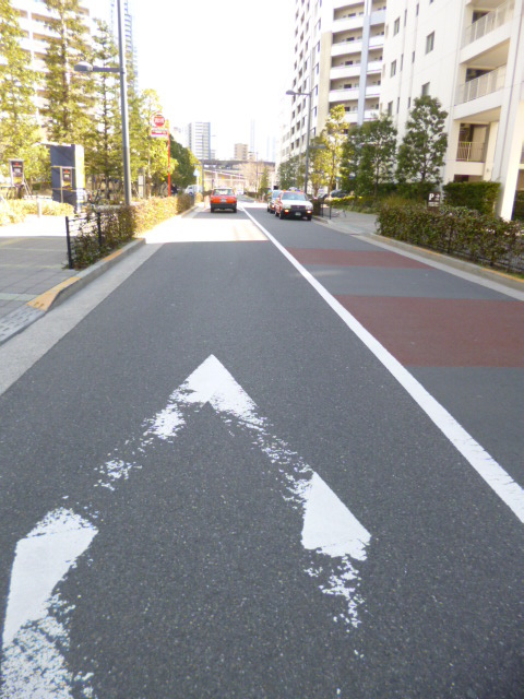前面道路