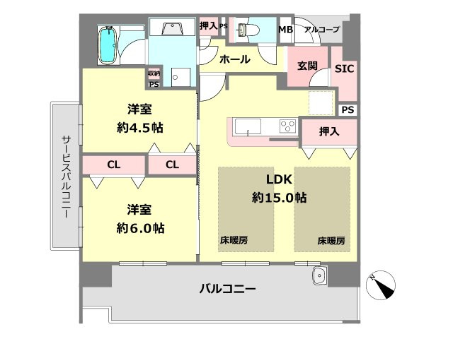 間取り：328000614732