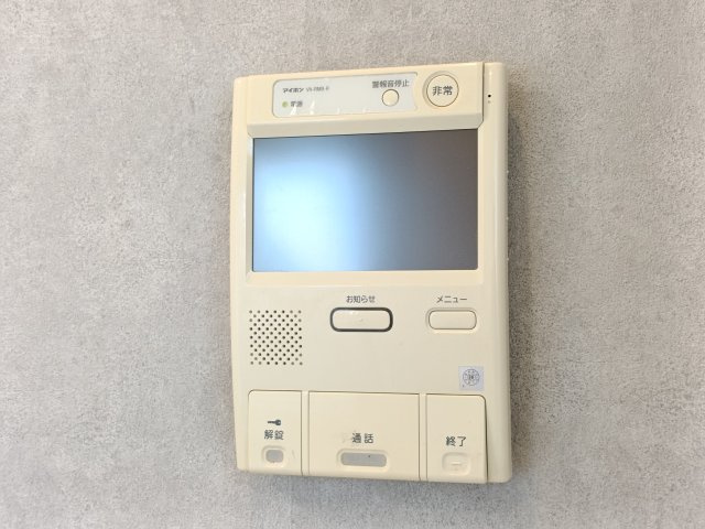 【TVモニター付きインターフォン】