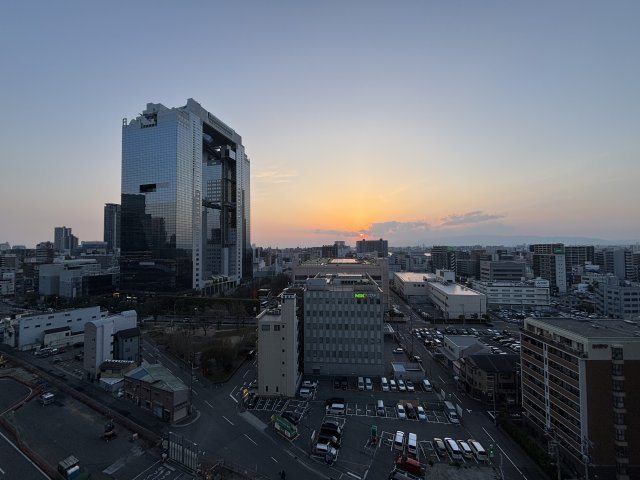 【物件からの眺望】12階からの眺望！周辺に高層建築物がないため、抜けた眺望が満喫可能☆