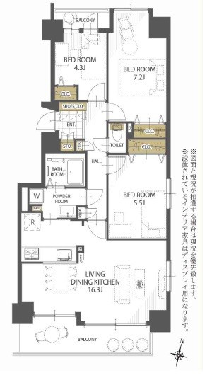 間取り：301000100332