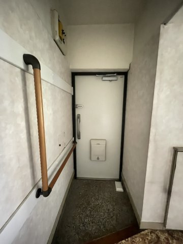 落ち着いた玄関です