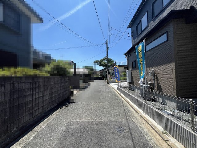 現地写真。前面道路です。