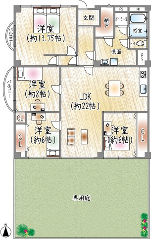 間取り：328000616857