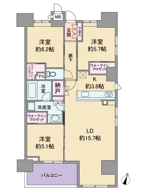 間取り：304000347494
