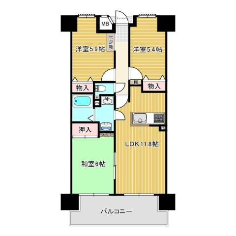 間取り：334000216575