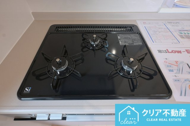 三口コンロで家事効率アップ！