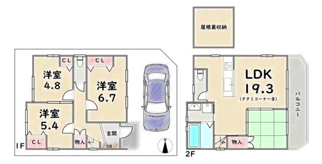 間取り：326000244073