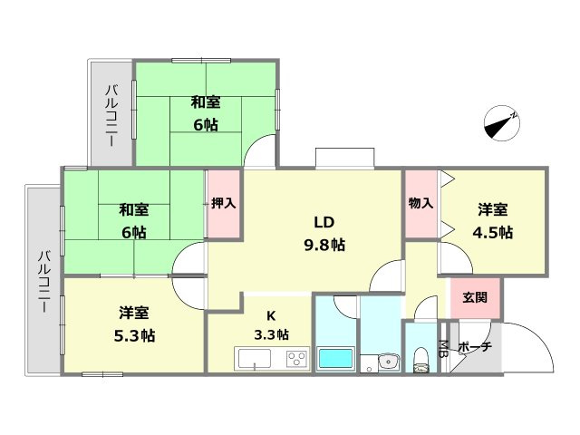 間取り：328000545694