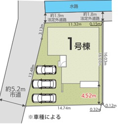新築住宅専門の不動産Labo.(ラボ)から最適な物件をご提案します♪　交通量は住宅街なので少なく、前面道路は5.2Mのストレスない道路幅です♪　