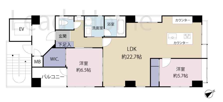 間取り：313004684396