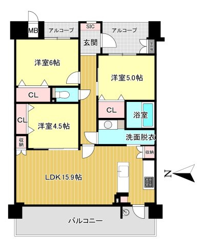 間取り：329000142459