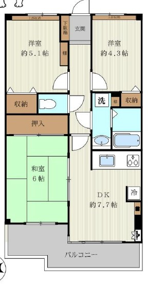 間取り：311002407460