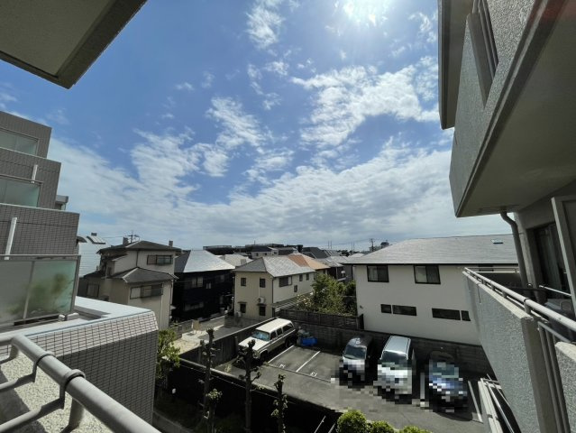 南側バルコニーからの眺望