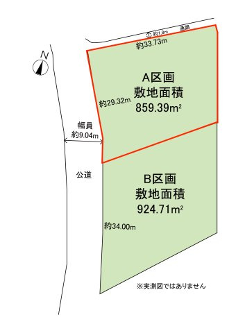 区画図：320000025603