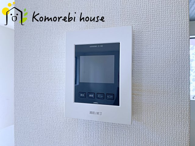 モニター付インターホンです