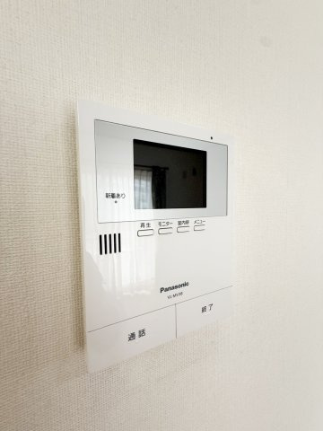 モニター付きインターホンです。